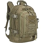 Miramrax Tactical Backpack Military Hiking Daypack - Molle Backpack for Men 3 Day Assault Pack Bug Out Bag for Camping Travel Army Hunting Gym Rucksack Survival (Green)
