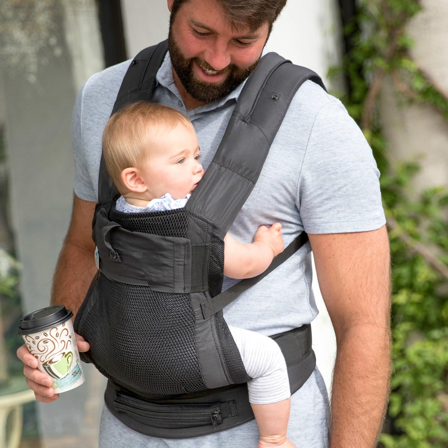 blooming baby carrier