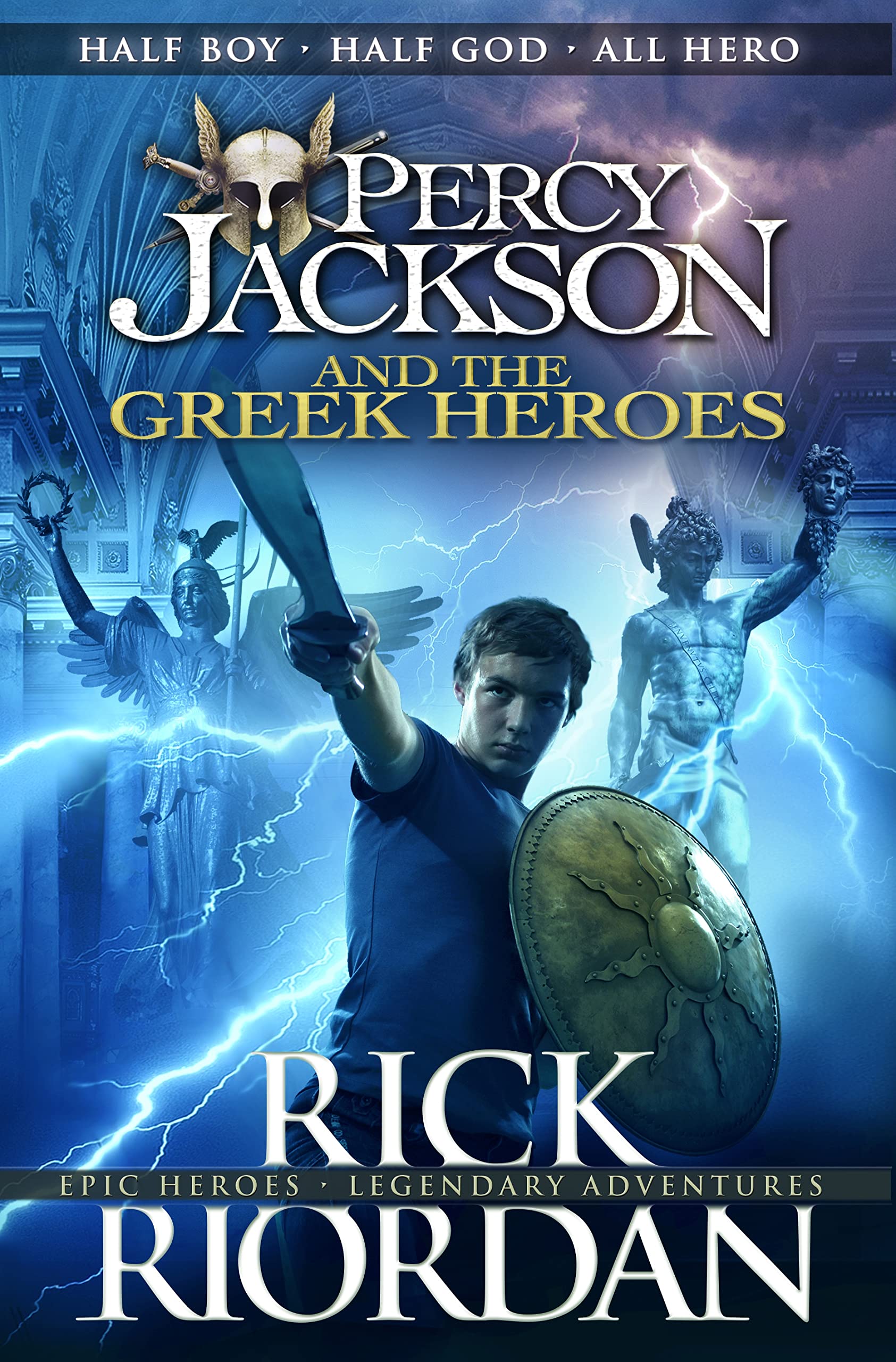 Portada de Percy Jackson and the Greek Heroes (Percy Jackson’s Greek Myths)