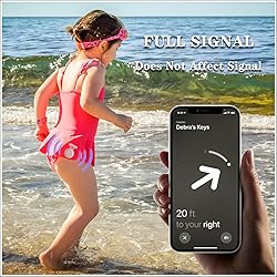 Waterproof Kids Airtag Holder Case Compatible with