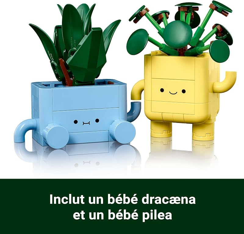 Botanicals Petites Plantes Souriantes - Jouet - Loisirs Créatifs - 2 Plantes Artificielles, 2 Pots de Fleurs Colorés & Visages Interchangeables - Cadeau Nature pour Fille dès 9 Ans & Ado 10349 — photo 4 sur 8