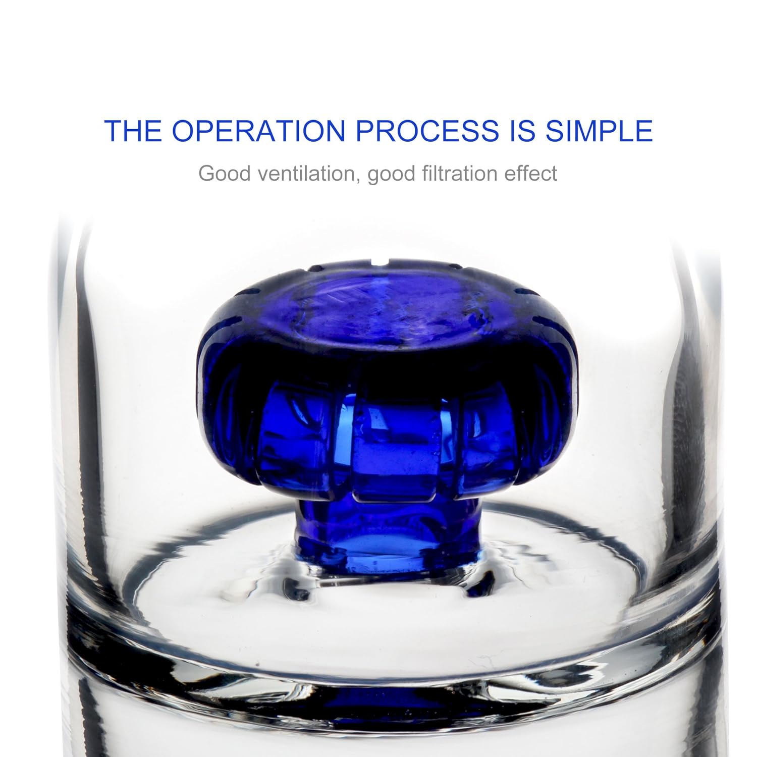 Bong In Vetro Borosilicato A Forma Di Tazza - 8 Pollici Con Riciclatore - Foto 7