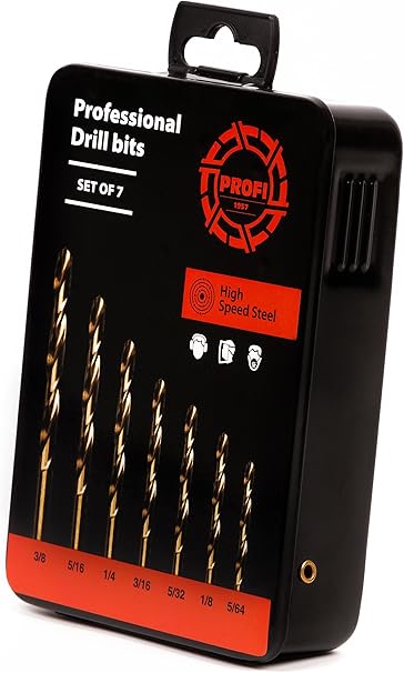 Amazon.com: Juego de brocas de impacto para metal endurecido ...