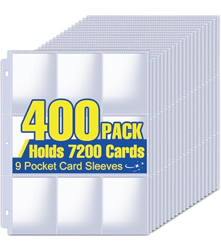 9 pocket card sleeves 100 pack Amazon.com: Ultra PRO