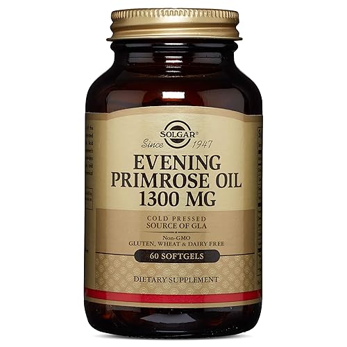 Solgar – Evening Primrose Oil, 1,300 mg, 60 Softgels, 2 Pack – Supports Women’s Nutrition