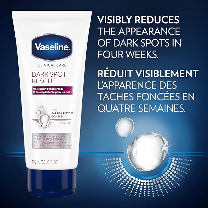 vaseline hand cream for dark spots