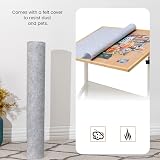 Tektalk Jigsaw Puzzle Table Board with Cover, Height Adjustable Easel, 1500 view 5