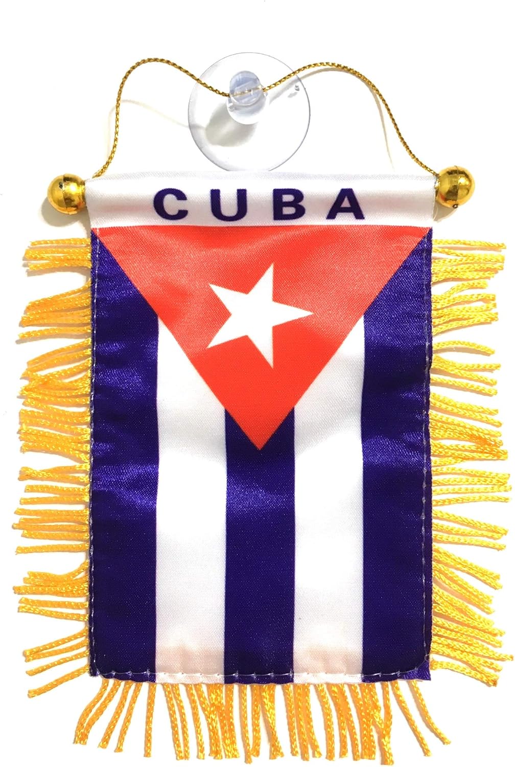 PRK 14 Cuban Cuba Flags for Cars Automobile Sticks to ur