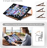 Tektalk Foldable Jigsaw Puzzle Board 1000 Pieces with 3 Angle Adjustable Stand view 3