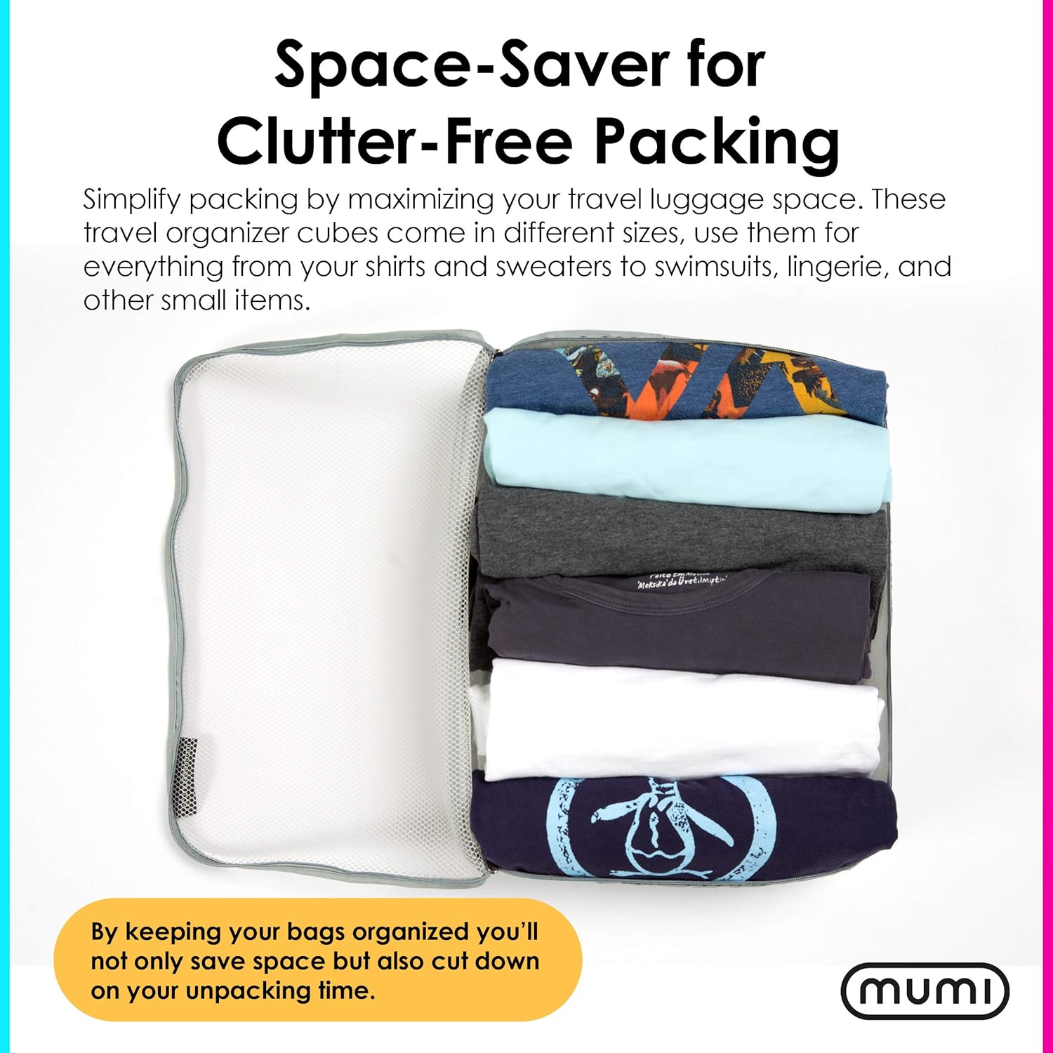 mumi packing cubes
