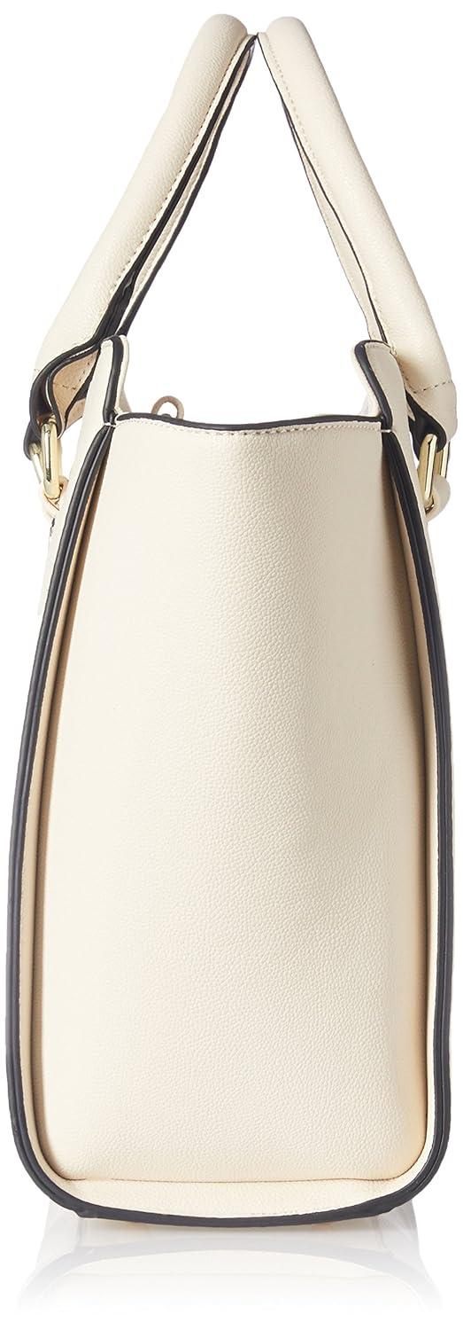 cathy london women's handbag, material- synthetic leather, colour- beige