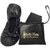 Women's Foldable Ballet Flats, Travel &amp; Wedding Shoes, Fit in Your Purse
