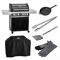  Videro G4 Komplettset Gas-Grillstation Rösle XXL schwarz Edelstahl 5-flammig 4+1 Gas Brenner Grill-Set Garten ✔ Lenkrollen mit Bremse ✔ Deckel ✔ Rotisserie-Aufhängung ✔ Seitentische beidseitig ✔ Unterschrank ✔ eckig ✔ rollbar ✔ stehend grillen ✔ Grillen mit Gas ✔ mit Station ✔ mit Rädern 