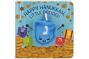 Happy Hanukkah, Little Dreidel (Finger Puppet Board Book) (Children's Interactive Finger Puppet Board Book)