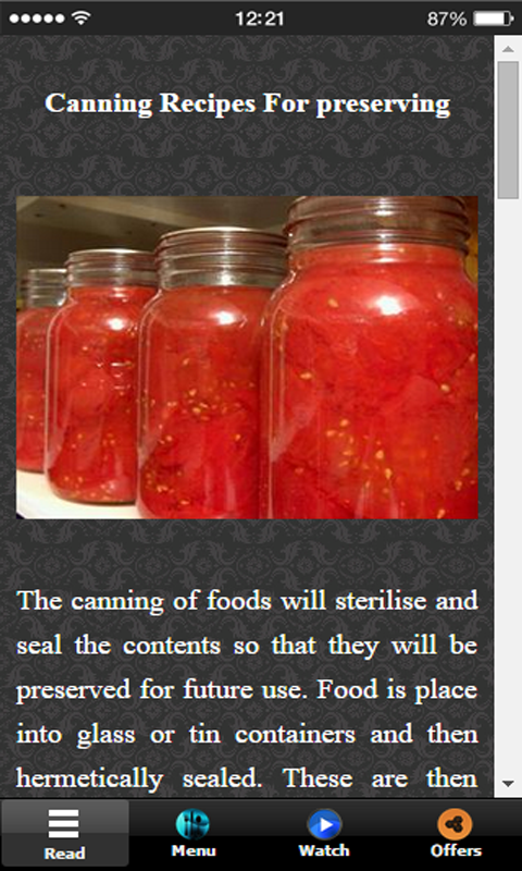 Canning Recipes For preserving