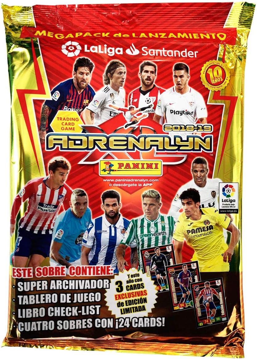 Liga Santander - Megapack Adrenalyn 2018-2019 (003714SPE2): Amazon.es: Juguetes y juegos