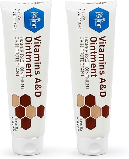 Med Pride La Vitamine A D Rash Pommade Couches Creme Protectrice Pour Peau Sensible De Bebe Tube 2 4 Oz Paquet Lanoline Vaseline Formula Amazon Fr Bebes Puericulture
