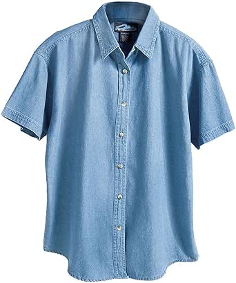 womens denim shirt amazon