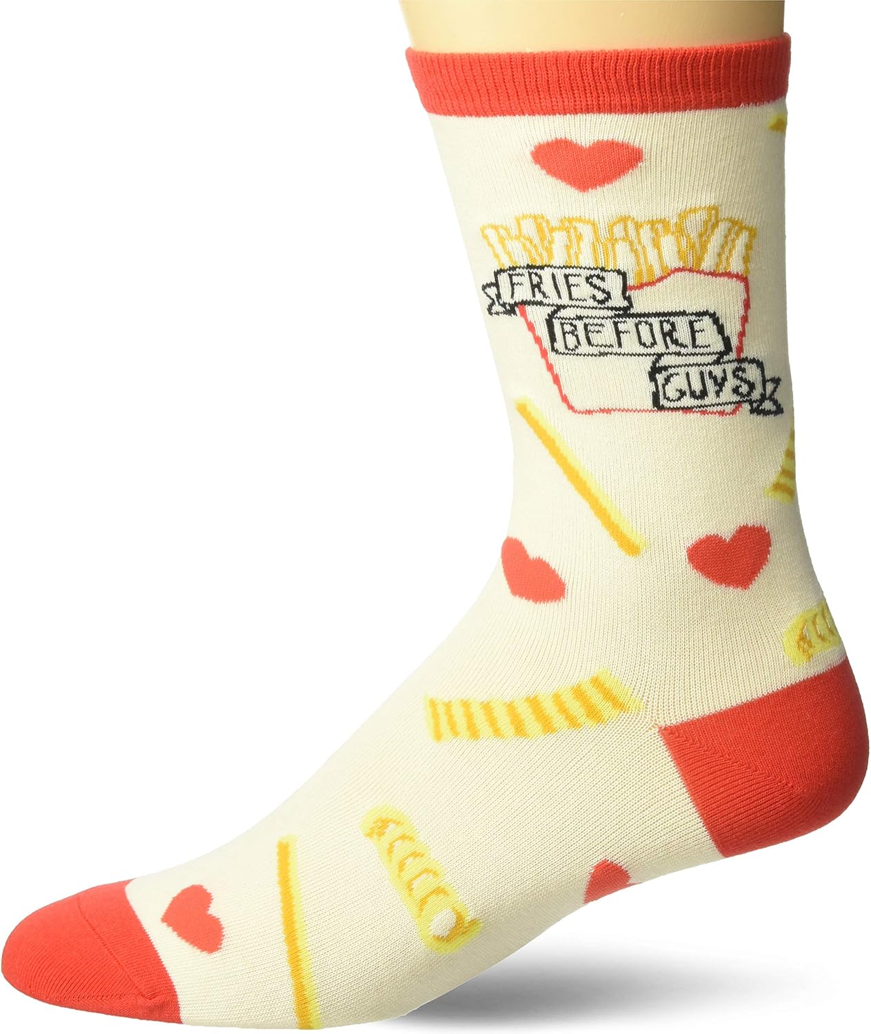 K. Bell Women's Fun with Words Novelty Saying Crew Socks