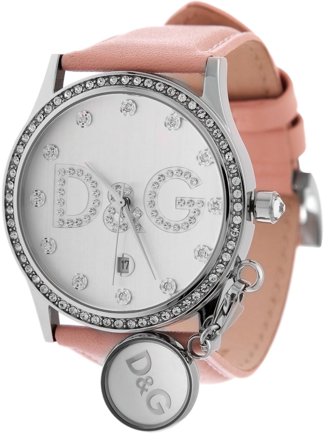 D&G Dolce&Gabbana Damen-Armbanduhr Analog Quarz Leder DW0009: Amazon.de: Uhren
