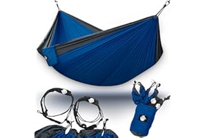 Legit Camping Hammock - Hammocks - 2 Person Hammock - Tree Hammock - Double Hammock - Portable Hammock - Outdoor Hammock - Hammock - Travel Hammock - Hammocks for Outside - Heavy Duty Hammock