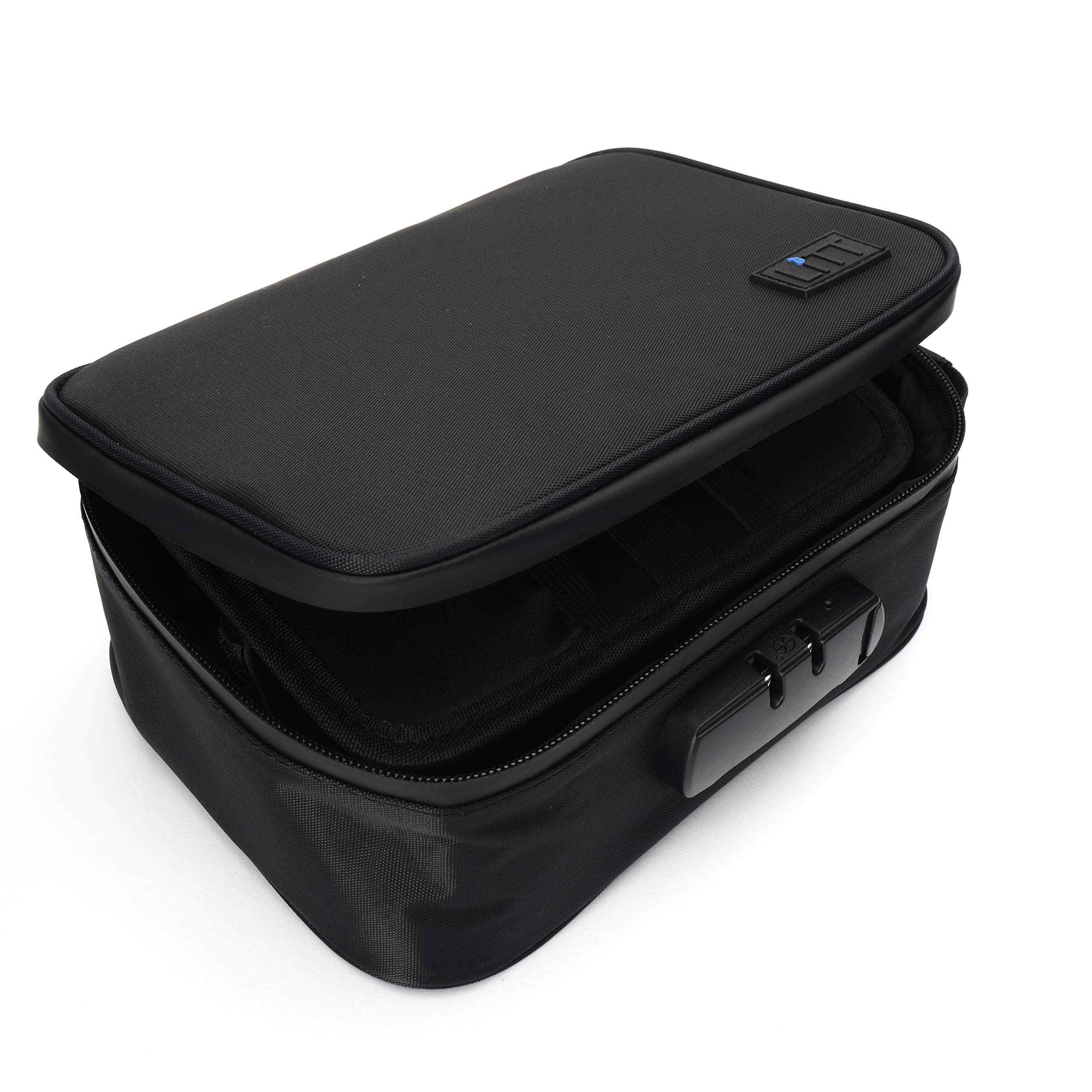 LITT - Stash Bag Water Resistant with Lock Smell Resistant, Discreet Storage Bag (Large)