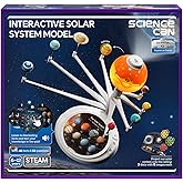 Science Can Solar System for Kids, Interactive Talking Solar System Model, STEM Planetarium Projector with 8 Planets, Space Toys Gift for Age 6-12 Boys & Girls, Classroom & Home Astronomy Learning
