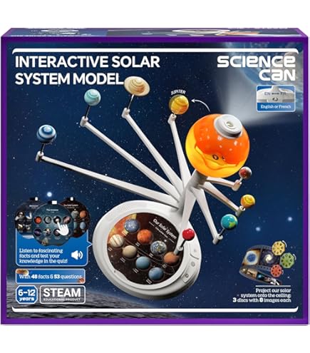 Science4you – Kit Del Sistema Solar 3D Que Brilla En La Oscuridad, Con Pinturas Fluorescentes, Pegatinas Y Pincel, Para Niños De 8 A 11 Años, Ideal Como Regalo Educativo Y Manualidad STEM