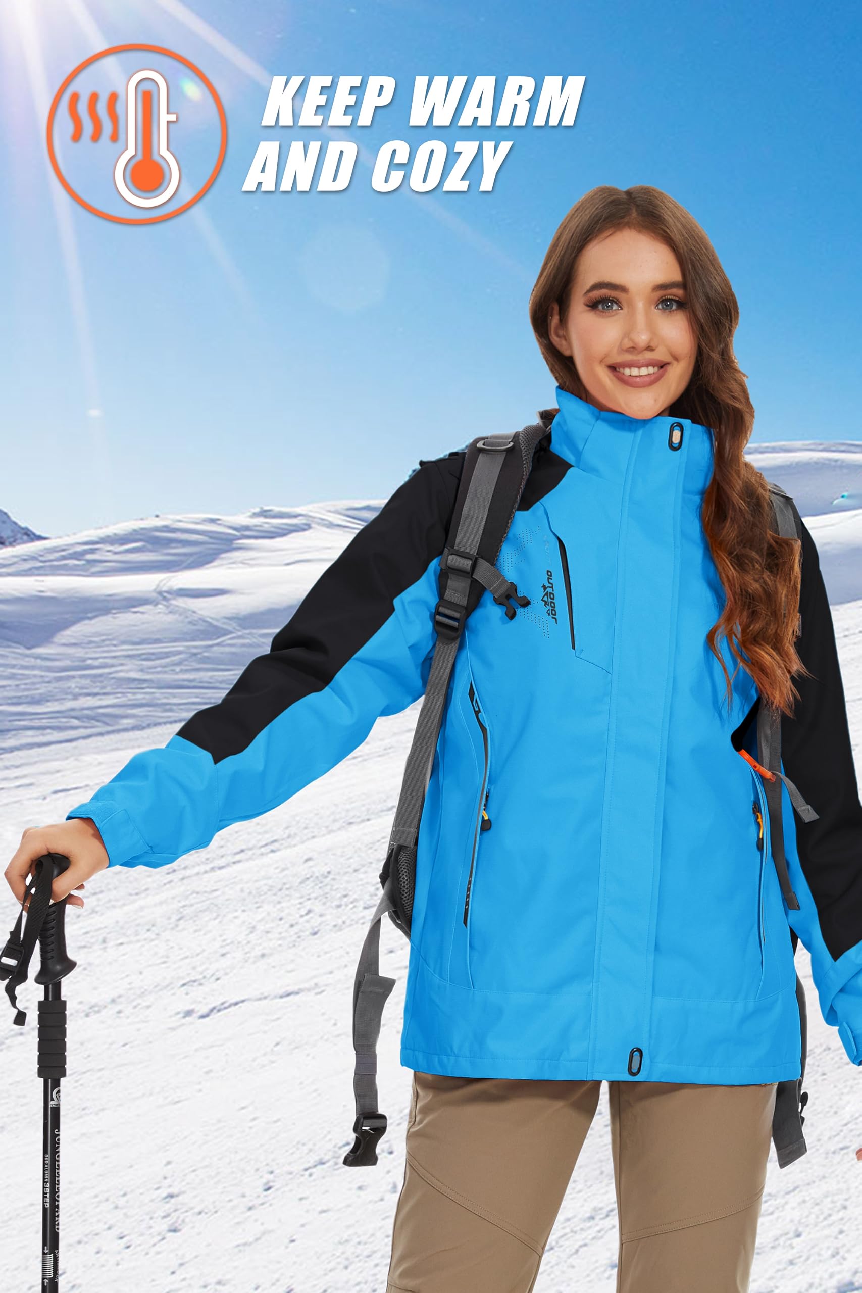 MAGCOMSEN Ladies Winter Jacket