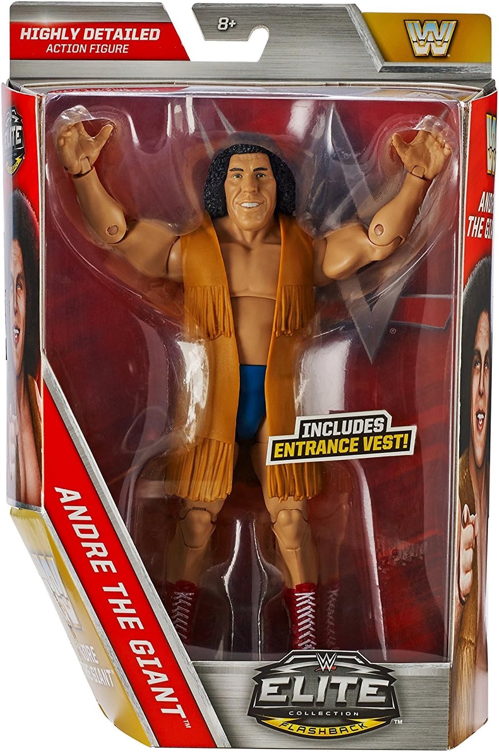 Toys4Sale Mattel WWE Elite Flashback Andre The Giant Exclusive Action Figure in Hand-Ready to Ship