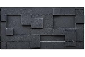 NANKAI Art Hand Painted Black Abstract Oil Painting Modern Minimalist Art Painting Office Hallway Bedroom Living Room Wall Art Deco 24x48 inches