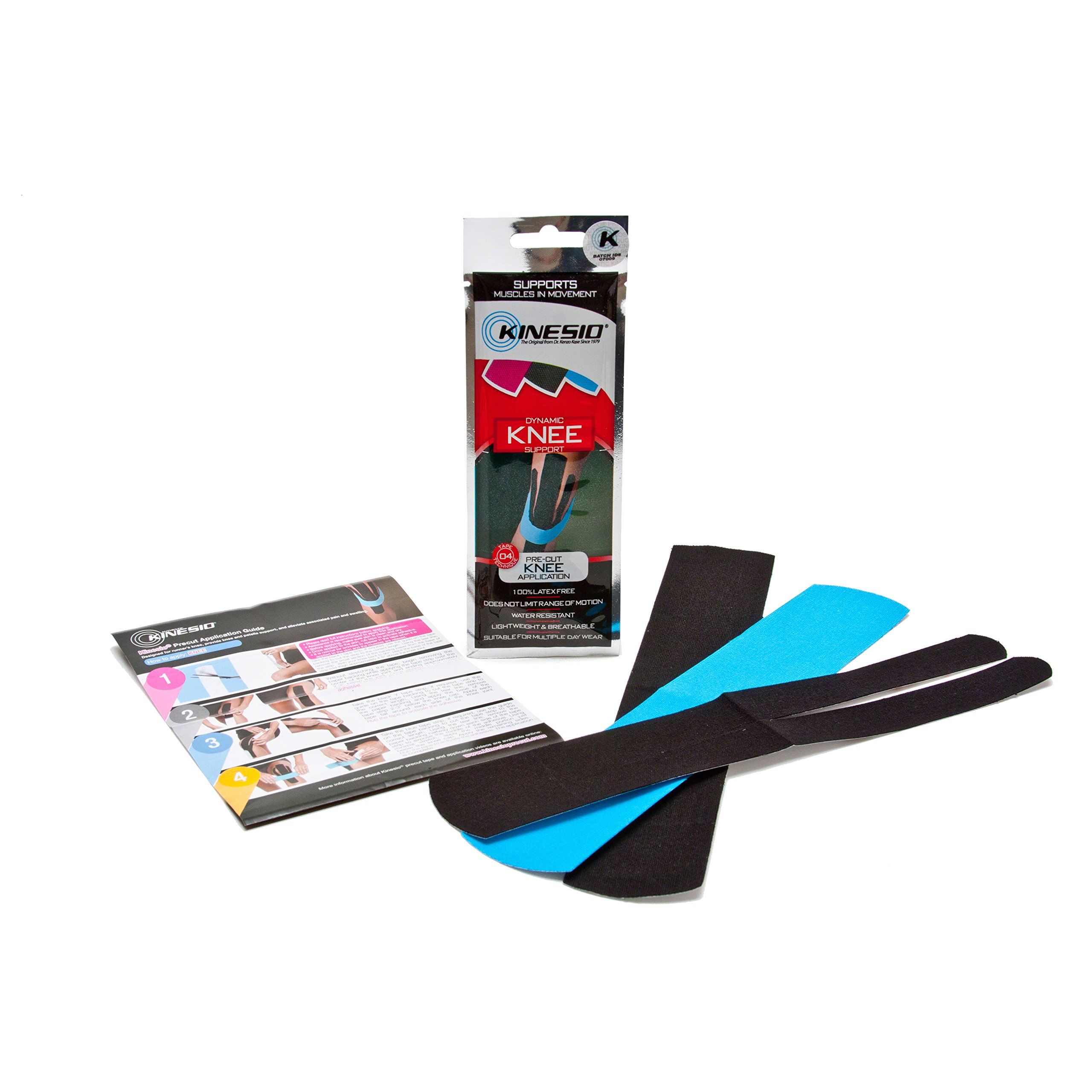Kinesio Tape - Pre-Cut Knee Support - Optimized