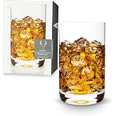 Viski Crystal Cocktail Mixing Glass Elegant Mixing Beaker for Old Fashioned, Negroni, Manhattan, Martini, and Whiskey Cocktails, for Bartenders, Home Bar Tools, and Bar Cart Accessories, 26 oz