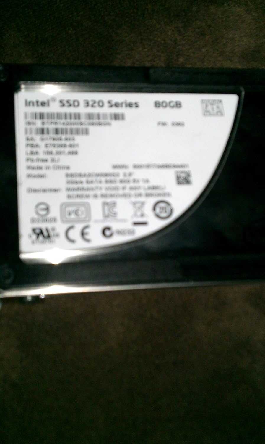 Ssd 3 Series 80gb 9 5mm Internal Hard Drives Electronics
