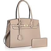 Designer Classic Top Handbags For women, Shoulder Purses For Ladies, Adjustable Strap Work Satchel with Wallet