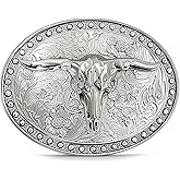 Superkred Western Belt Buckles for Men - Cowboy Belt Buckles for Men Women, Hebillas Vaqueras Para Hombre
