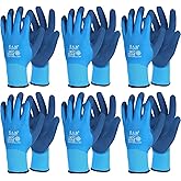 Joottuan Waterproof Winter Work Gloves for Men Thermal Insulated Gloves Warm Freezer Working Gloves for Cold Weather