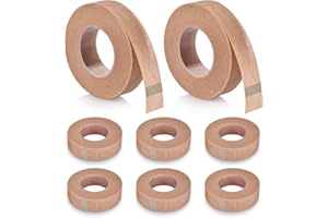 AHHALFFY 8 Rolls Nose Tape for Rhinoplasty Shaping Nose Bandage Micropore Thinoplasty Tape Hypoallergenic Medical Paper Tape for Wound Care Cosmetic (0.5 in x 10 Yd)
