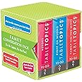 TableTopics Family Conversation Pack - 120 Conversation Cards for Family Connection, Engage Kids by Talking & Playing, Boxed 