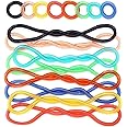 Special Supplies Chewy Jewelry Sensory Necklaces and Bracelets, 16 Pack, Soft and Flexible Silicone, Interactive Relief for Kids