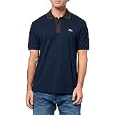 Lacoste Mens Classic Fit Contrast Collar L.12.12 Polo Shirt