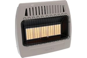 COMFORT GLOW World MKTG of America/Import KWP522 5 Plaque 30000 BTU LP Wall Heater