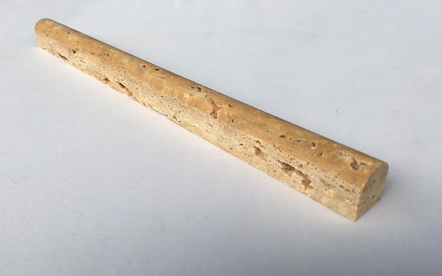 3 4x12 Gold Travertine Pencil Liner Wall Trim Tile Amazon Com