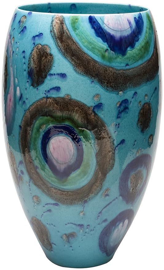 Amazon Com Global Views Blue Spots Decorative Items Vases Urns
