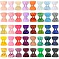 80PCS 3" Baby Girls Grosgrain Ribbon Bows Hair Bow Clips Barrettes For Girl Teens Kids Babies Toddlers