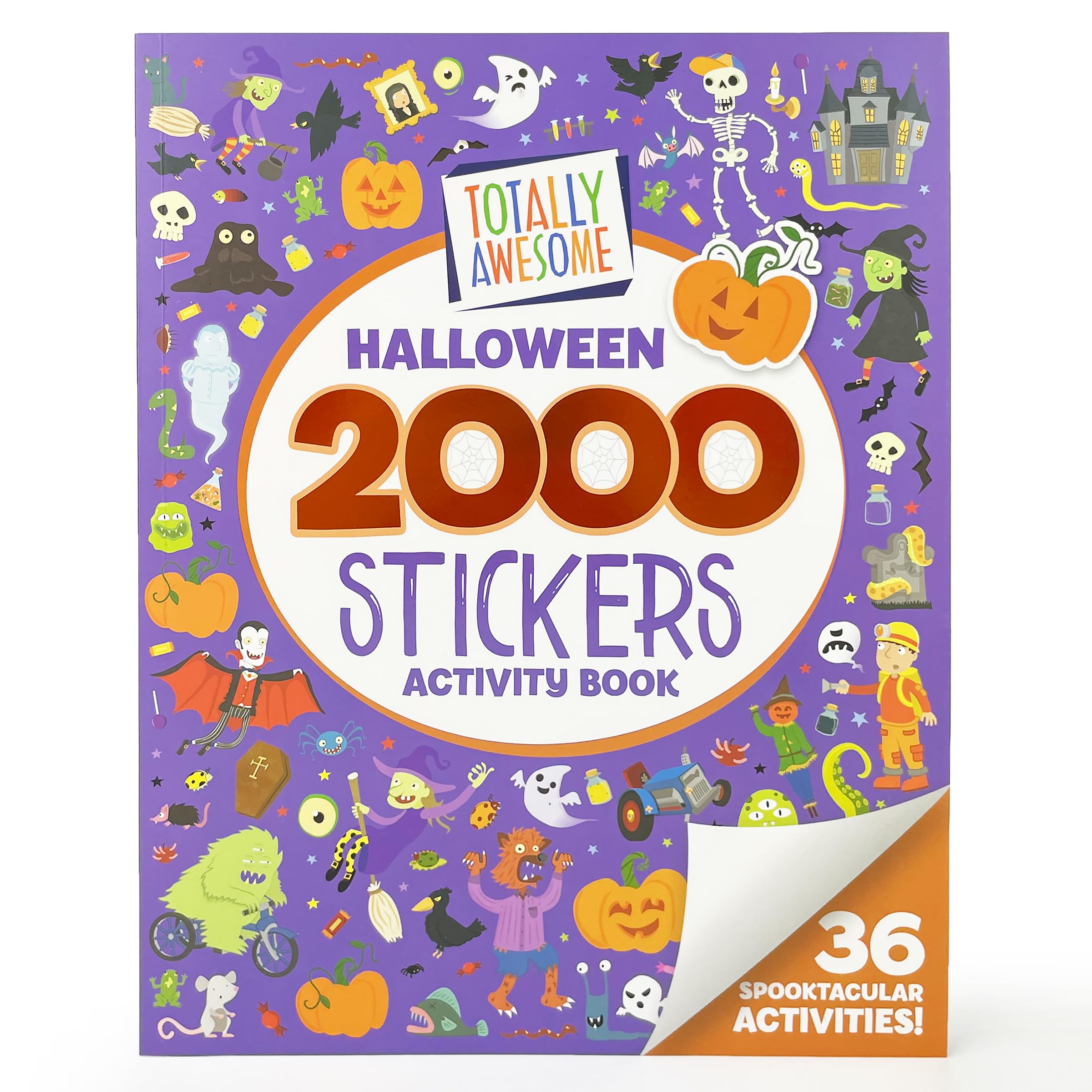 2000 Stickers Halloween Sticker Activity and Puzzle Book - Super Scary Spooktacular Sticker Book
