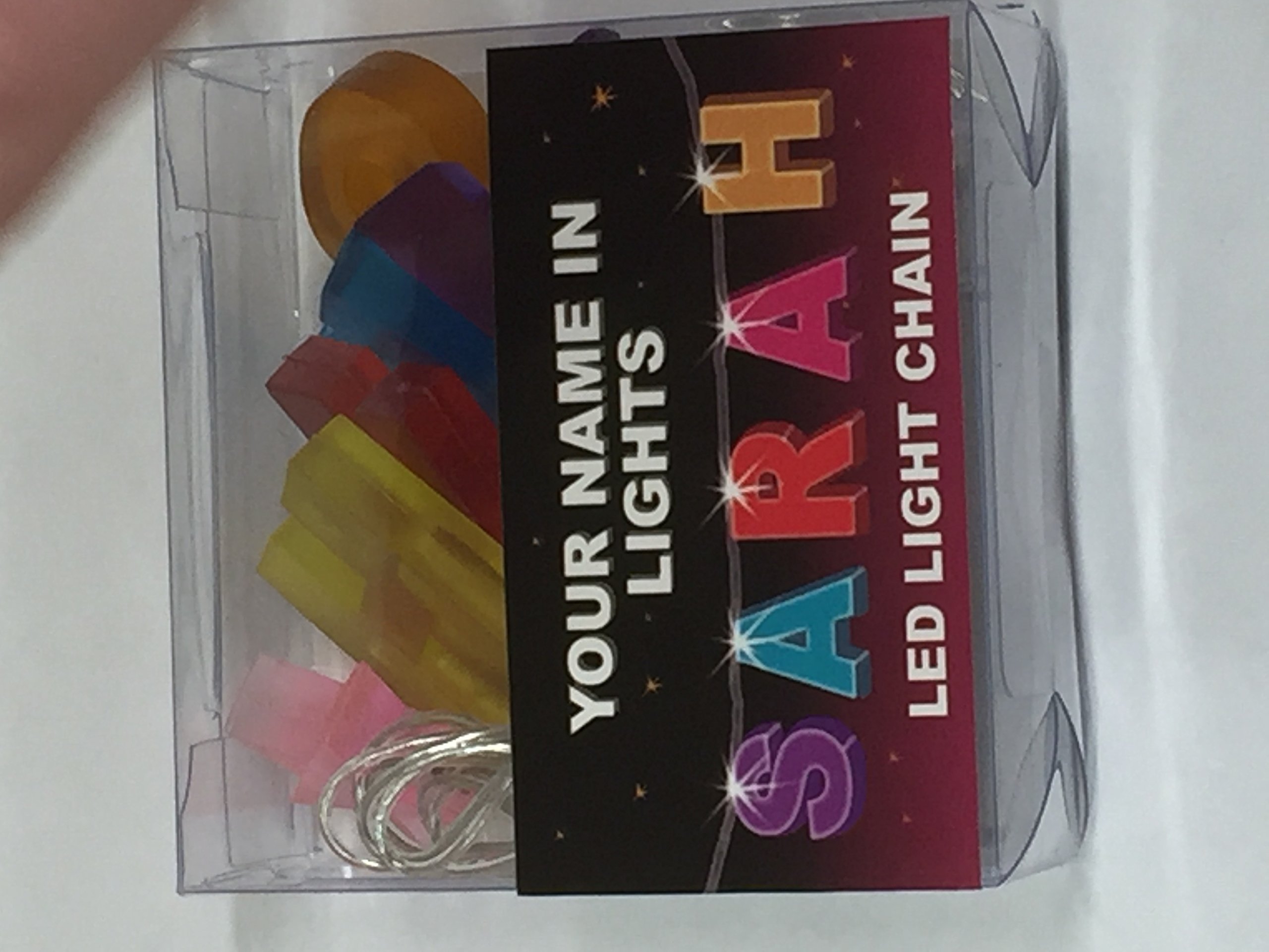 Your Name in Lights - Sarah