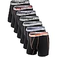 Separatec Cotton Dual Pouch Men's Underwear Comfortable Soft Breathable Everyday Boxer Briefs for men 7 Pack