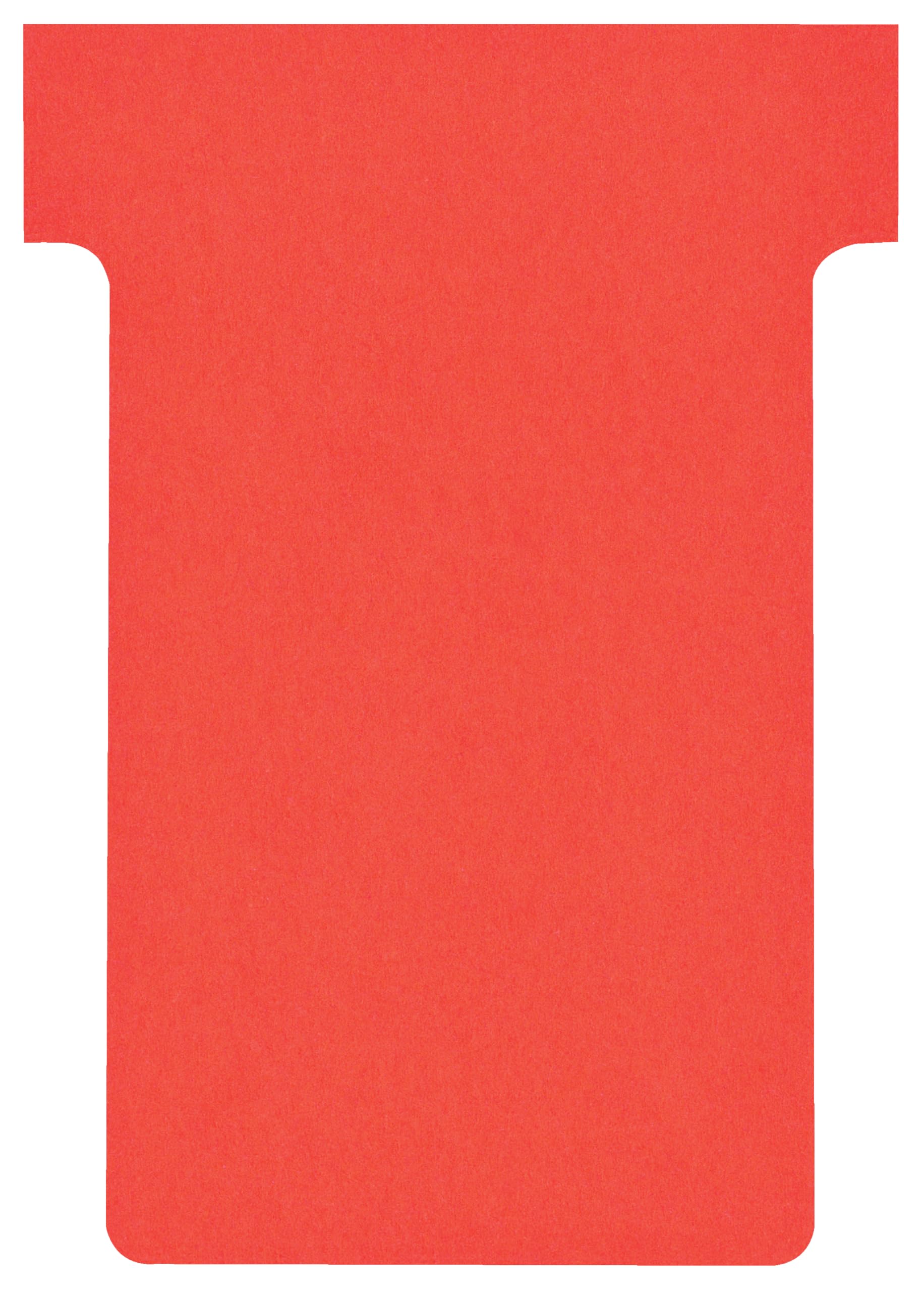 Franken TK101 T-Cards Size 1 for Card Holder 27 mm Pack of 100 Red 79 mm red