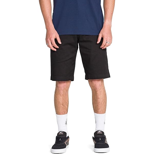 Volcom Men's Vmonty Chino Shorts Charcoal Heather 28 at Amazon
